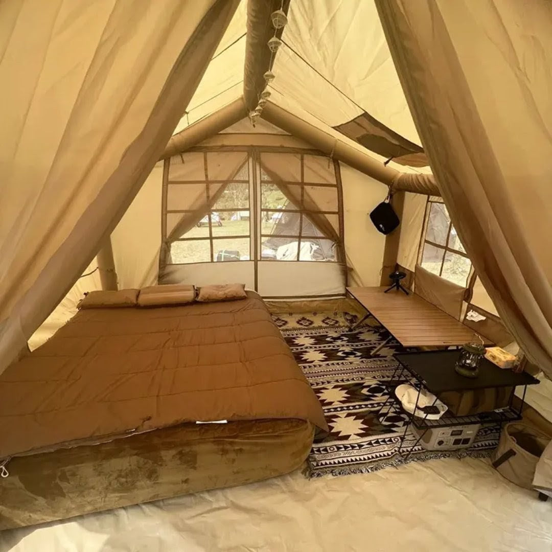 Luxury Tent Villa for family parties with Free Premium Camping Set ( 3-4 persons)