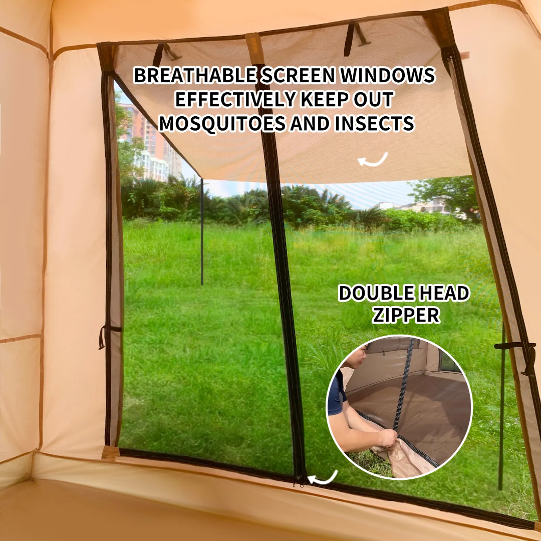 Luxury Inflatable Camping Tent  For 2-4Persons