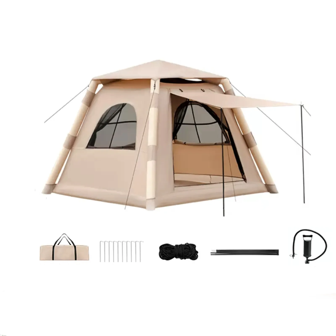 Luxury Inflatable Camping Tent  For 2-4Persons