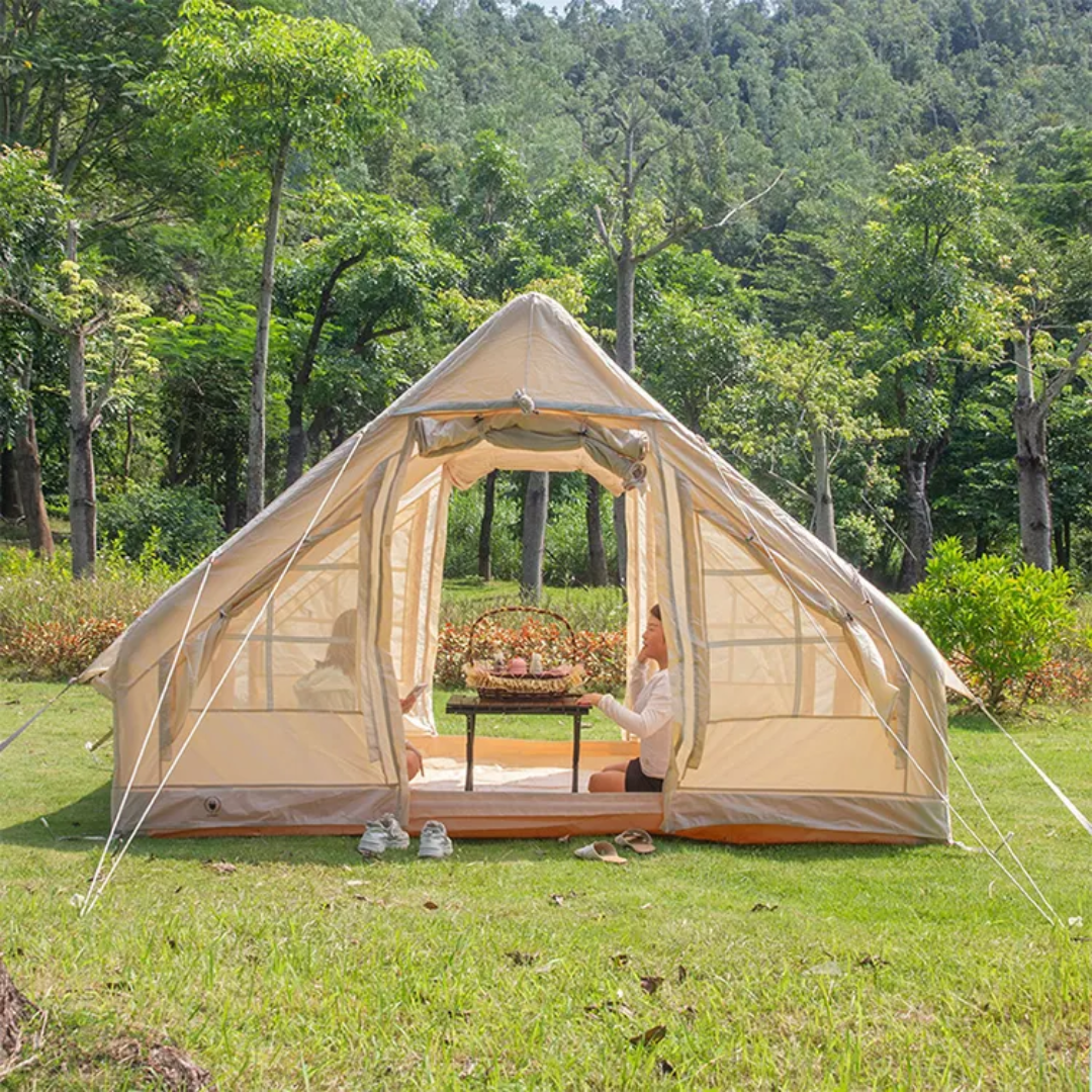Luxury Inflatable Camping Tent - For 3-4 Persons
