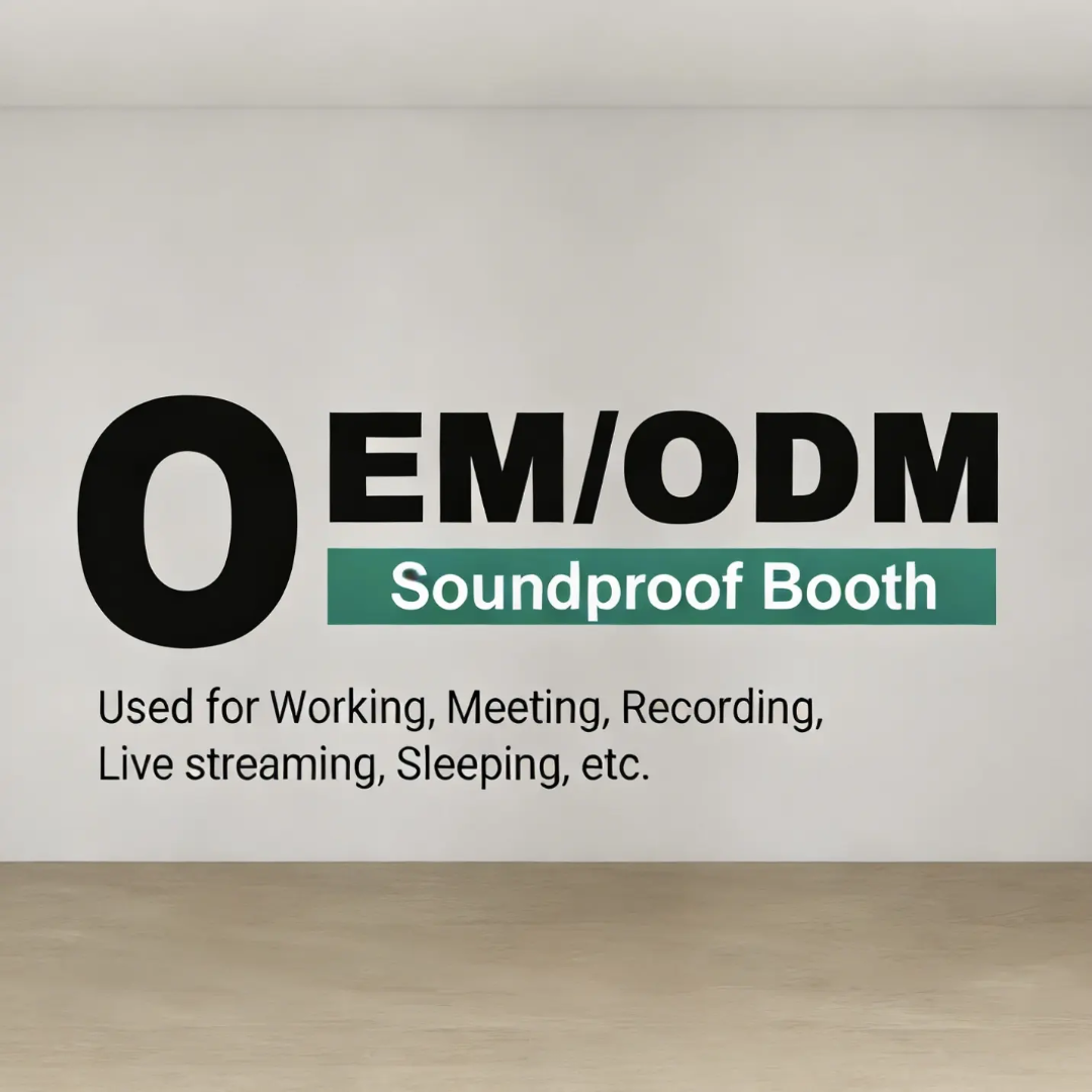 1×1.2×2.4m Premium Soundproof Office Pod | Acoustic Phone Booth