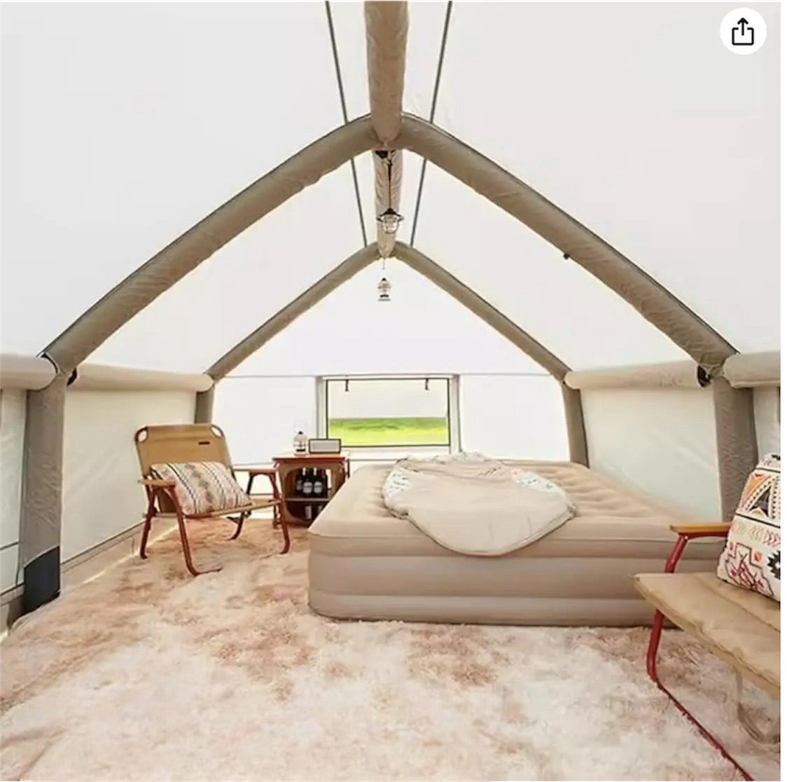 Luxury Outdoor Glamping Tent Villa – Free Premium Furniture & Stove Package(upto 12 person)
