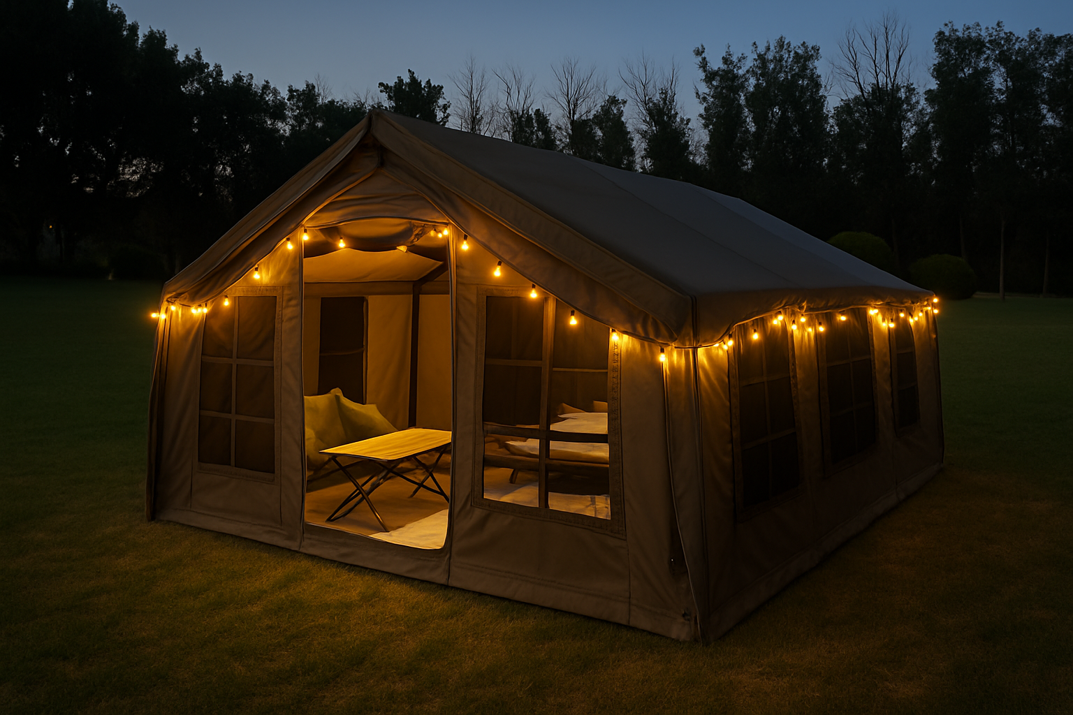 Enhanced Quality Camping Tent Image