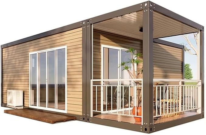 Luxury prefabricated Villa with Kitchen and Toilet Bathroom