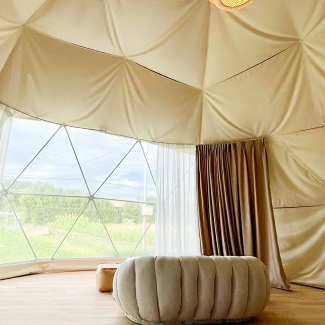 Geodesic Luxury Tent Villa For Family & Couple(4-5 persons)