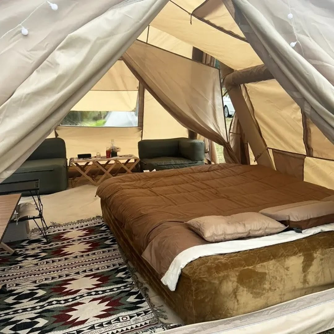 Luxury Tent Villa for family parties with Free Premium Camping Set ( 3-4 persons)