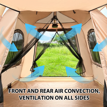 Luxury Inflatable Camping Tent  For 2-4Persons