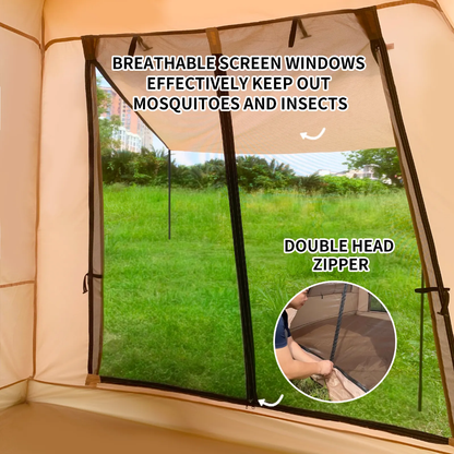 Luxury Inflatable Camping Tent  For 2-4Persons