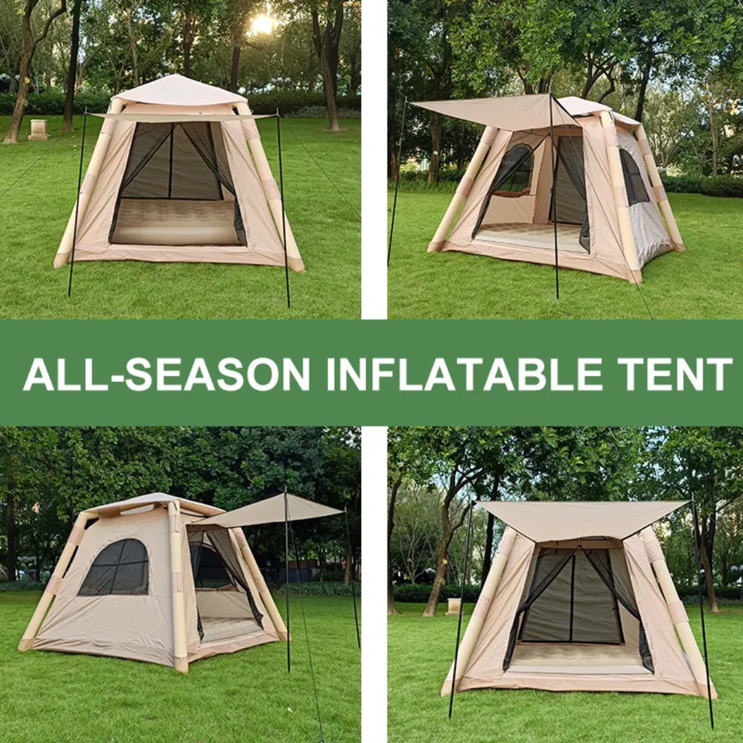 Luxury Inflatable Camping Tent  For 2-4Persons