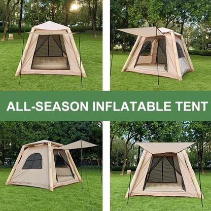 Luxury Inflatable Camping Tent  For 2-4Persons