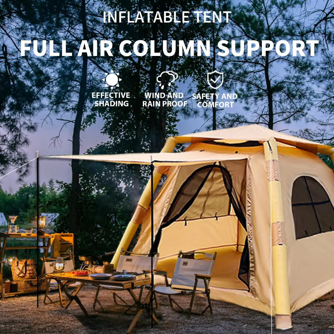 Luxury Inflatable Camping Tent  For 2-4Persons