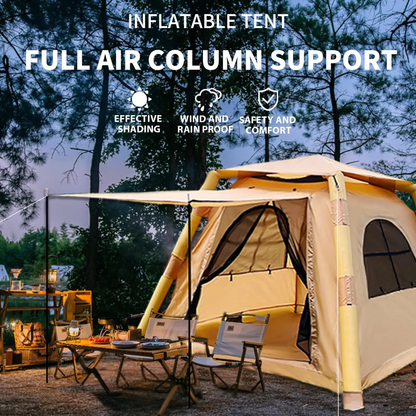 Luxury Inflatable Camping Tent  For 2-4Persons