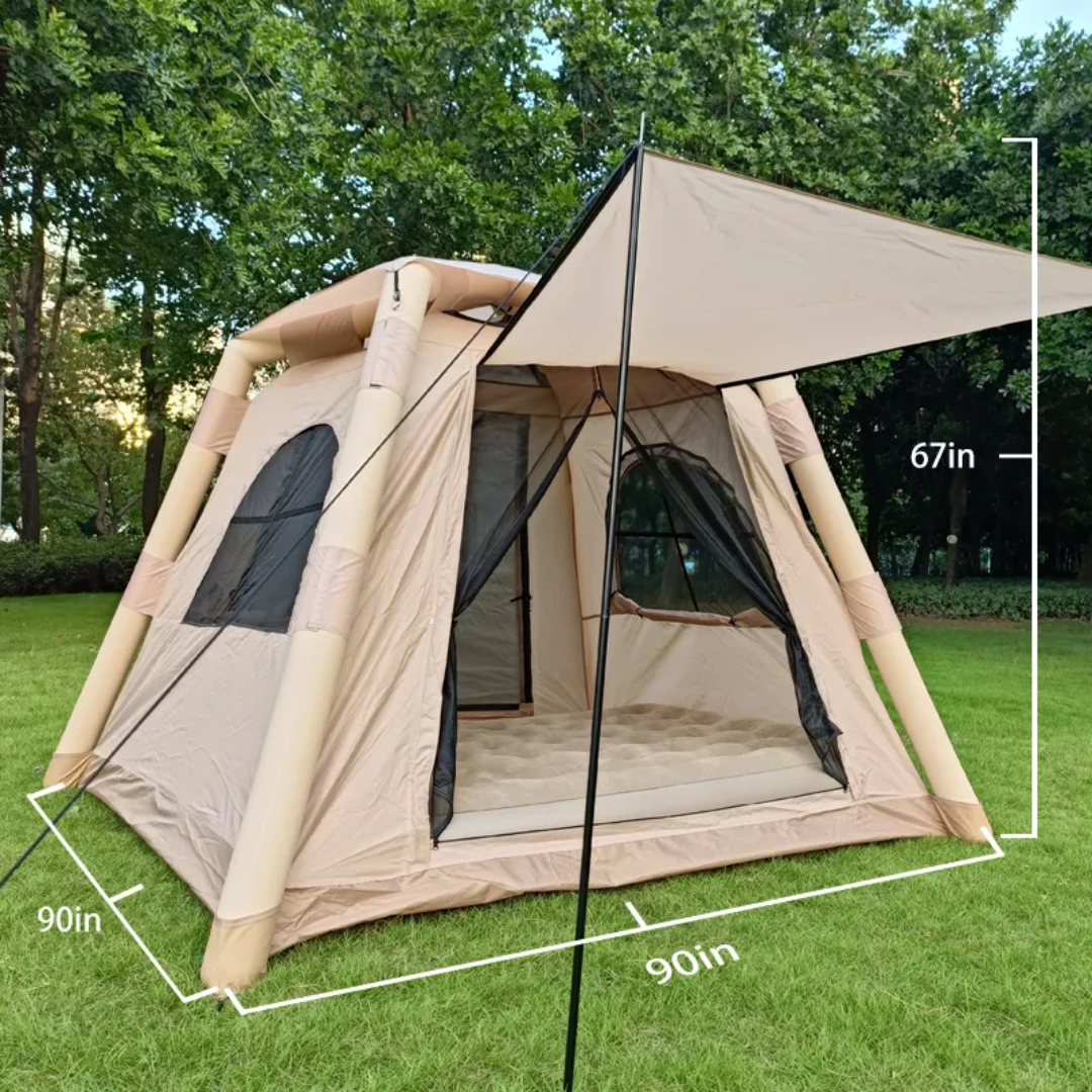 Luxury Inflatable Camping Tent  For 2-4Persons
