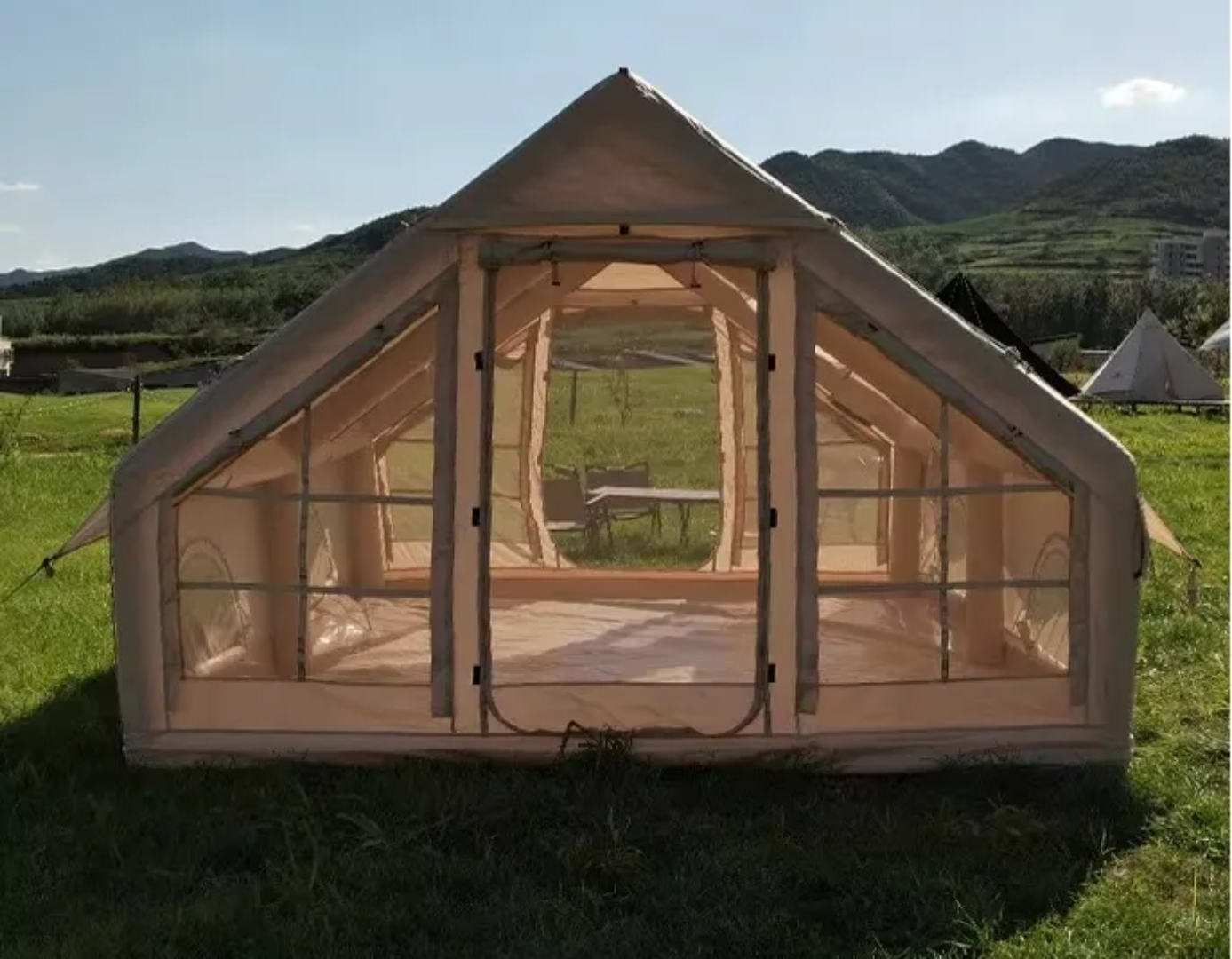 Luxury Inflatable Camping Tent - For 3-4 Persons