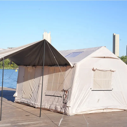 Luxury Inflatable Tent - Large Family Camping Shelter with Living Room (For 6-8 persons)