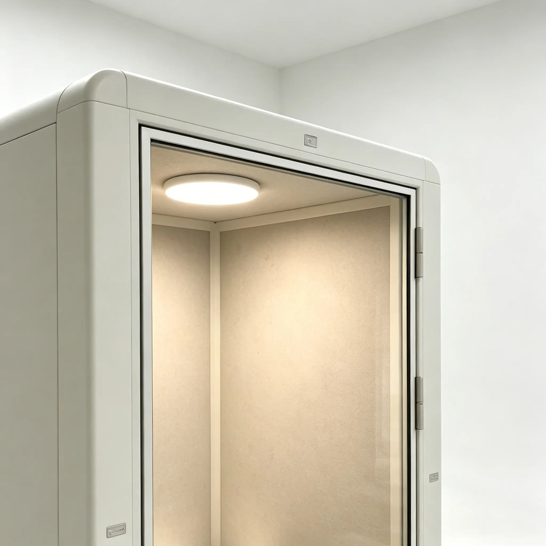 1×1.2×2.4m Soundproof Office Pod | Acoustic Phone Booth