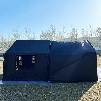 Luxury tent villa for family and couple - with free premium camping set - black colour ( upto 5 person)