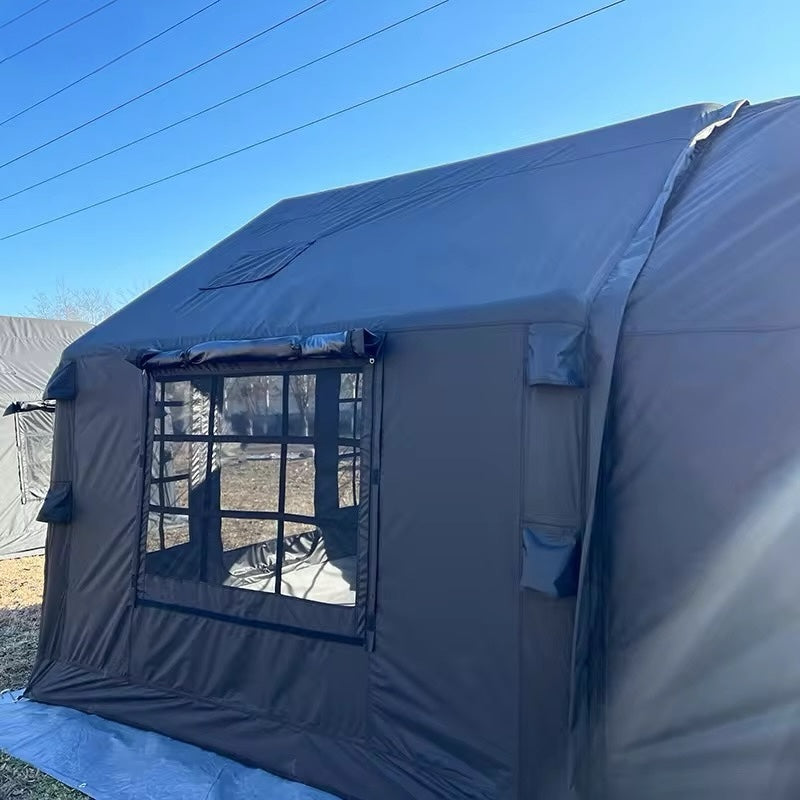 Luxury tent villa for family and couple - with free premium camping set - black colour ( upto 5 person)