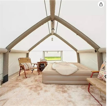 Luxury Outdoor Glamping Tent Villa – Free Premium Furniture & Stove Package(upto 12 person)