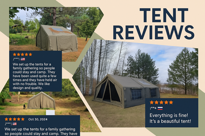 Luxury tent villa for family and couple - without camping set - black colour ( upto 5 person)