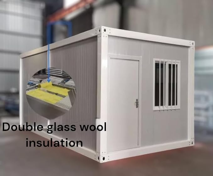 Portable Prefabricated Container Office/Room/House, 30 Minute Installation, No Crane Required(20ft)