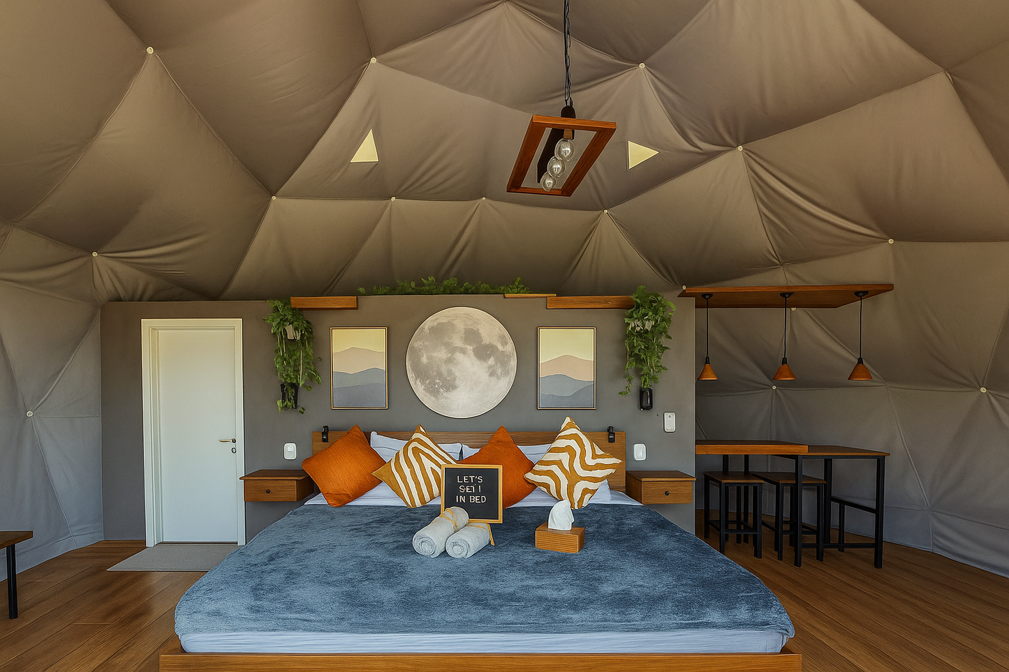 Geodesic Luxury Tent Villa For Family & Couple(4-5 persons)