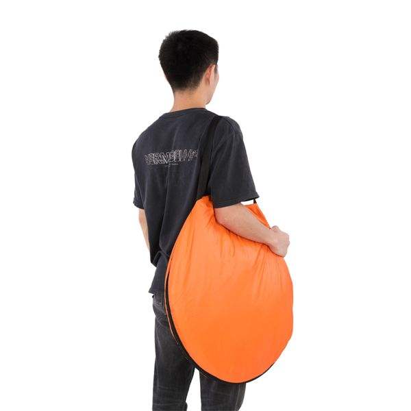 Portable Pop-Up Orange Shower Tent 1-2 Person Waterproof Camping Shelter