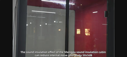 1.5×1.28×2.4m Soundproof Office Pod | Acoustic Meeting Booth