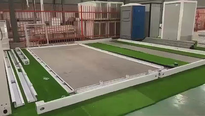 10ft Portable Prefabricated Container House | Modern Alloy Steel Modular Cabin with Door & Windows