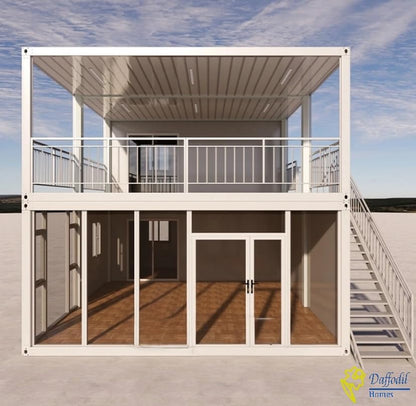 Luxury prefabricated Villa with Kitchen and Two Toilet Bathroom