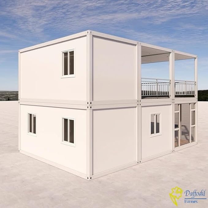 Luxury prefabricated Villa with Kitchen and Two Toilet Bathroom