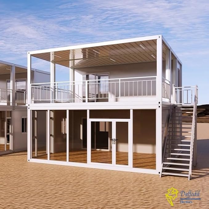 Luxury prefabricated Villa with Kitchen and Two Toilet Bathroom