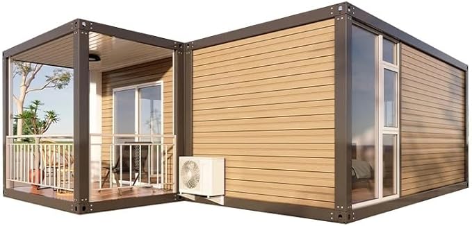 Luxury prefabricated Villa with Kitchen and Toilet Bathroom